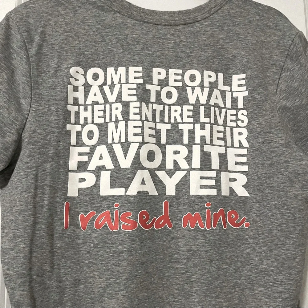 Nike Baseball Mom tshirt! Dri-fit cotton fabric is perfect for game day. - Picture 5 of 6